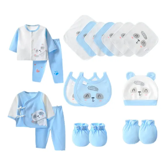 Set Ropa Bebé Algodón Conjunto 18p Body Completo - El Rey