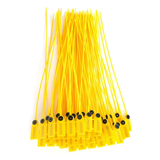 * Paquete Amarillo De Plástico, 100 Piezas, Seguridad Para