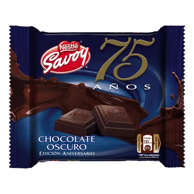 Chocolate Oscuro Savoy 75 Aniversario