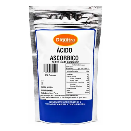 Acido Ascorbico (vitamina C) Granel 250 Gr