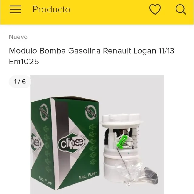 Bomba De Gasolina Logan 11-13