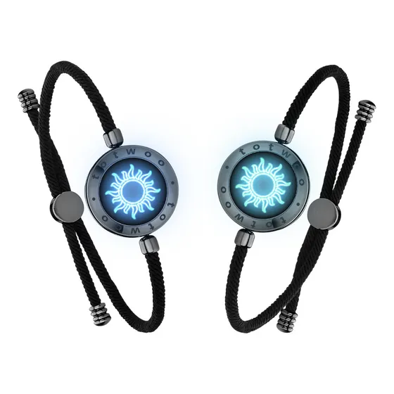 Totwoo Sun&sun Pulseras Larga Distancia Para Parejas Regalos