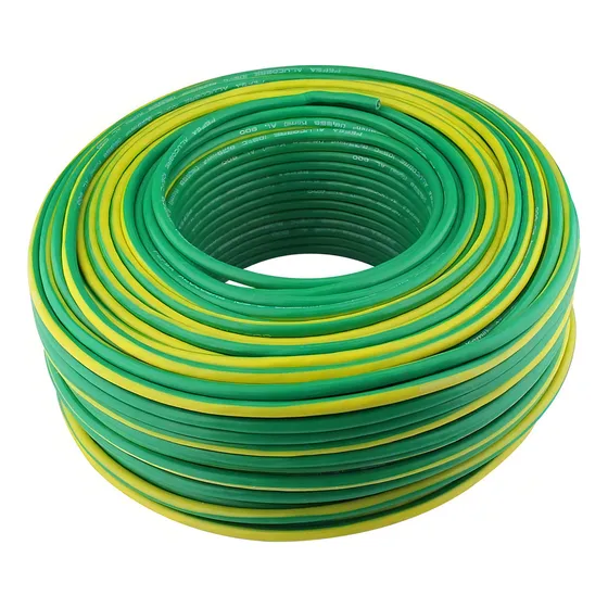 Cable Alucobre Keer Longitud 100m Antiflama Calibre 8 Verde