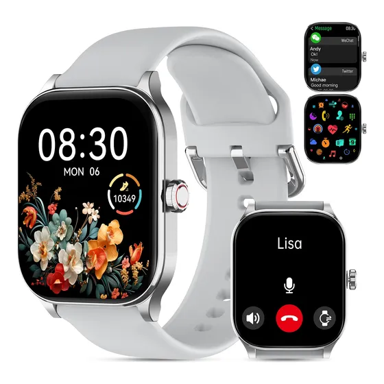 Reloj Inteligente Odsslgw Para Mujer/hombre Con Monitor De F