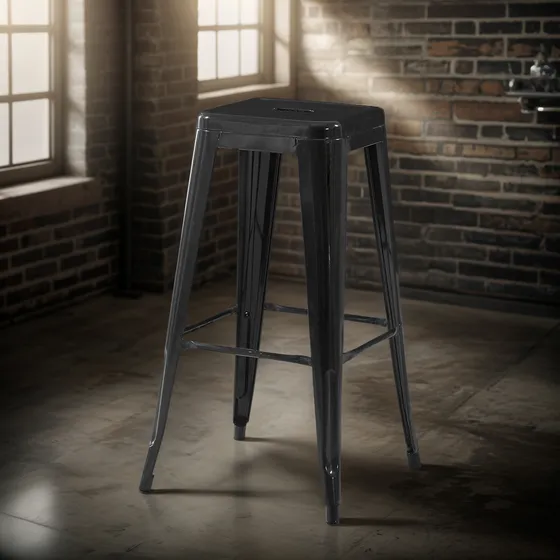 Banqueta Taburete Alta Silla Tolix Comedor Cocina