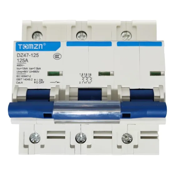 Interruptor Termomagnético Ac 3 Polos Riel Din 100a 3x100
