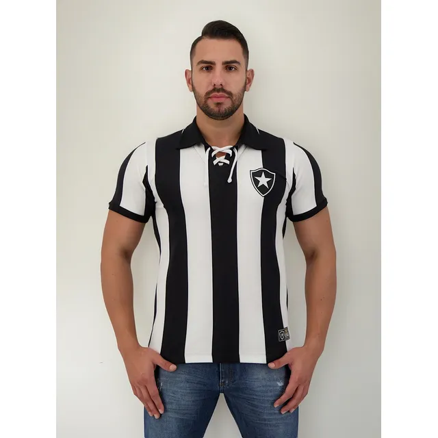 Camisa Botafogo Retrô 1907 Escudo