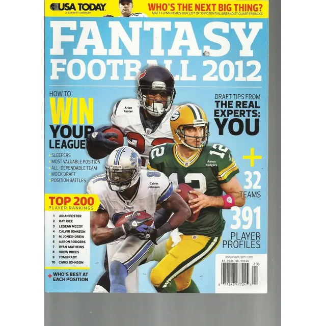 Usa Today Fantasy Football 2 Como Ganar Draft Liga Consejo