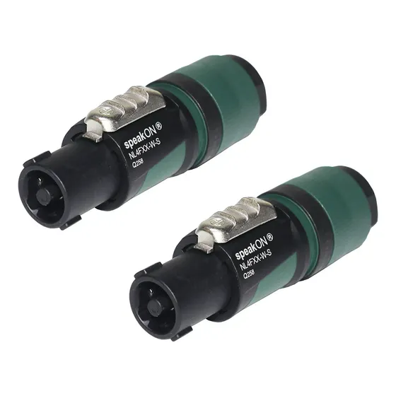 Neutrik Nl4fxx-w-s Ficha Conector Speakon 6-12mm Combo X2u