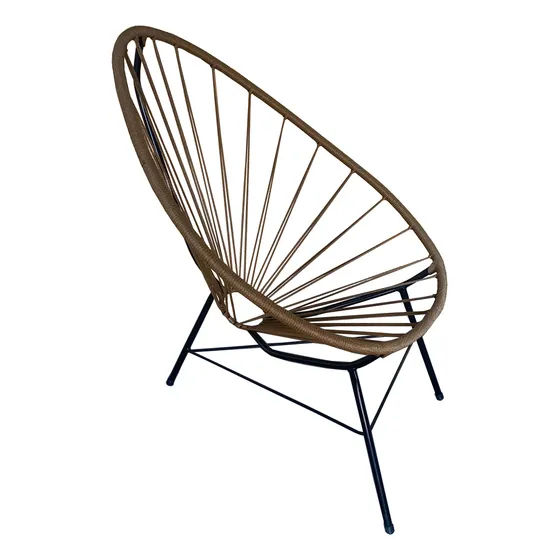 Silla Sillon Acapulco Cordon Tejida Varios Colores