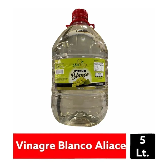 Vinagre Blanco De Uva Aliace 5 Lts