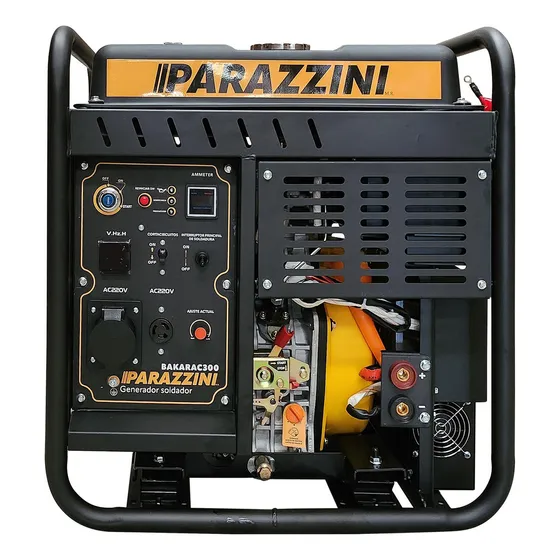 Generador Soldador Inverter Parazzini 16hp 6500w 200a 220v