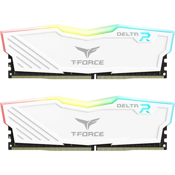 Memoria Teamgroup T-force Delta Rgb Ddr4 32 Gb Blanco