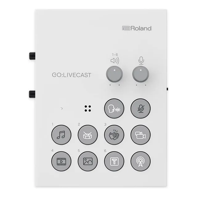 Golivecast P/smpartphones Roland Tablets Estudio Livestream 