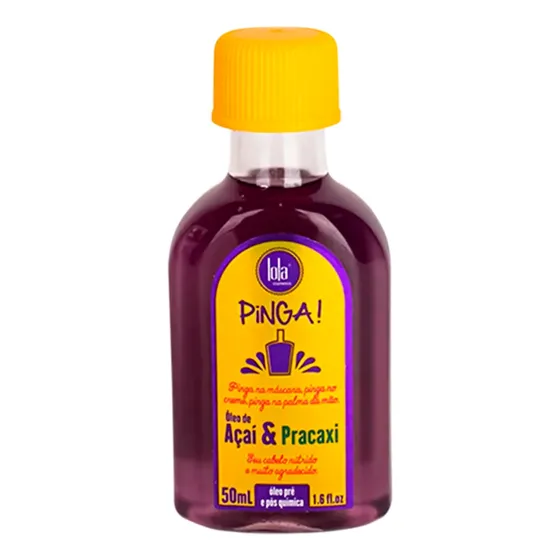Óleo De Açaí E Pracaxi Pinga! 50ml - Lola Cosmetics