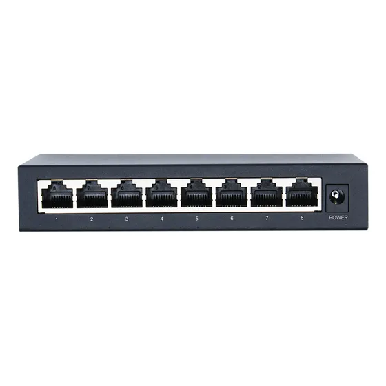 Switch 8 Portas Giga Suite De Rede Rj45 10/100/1000 Mbps