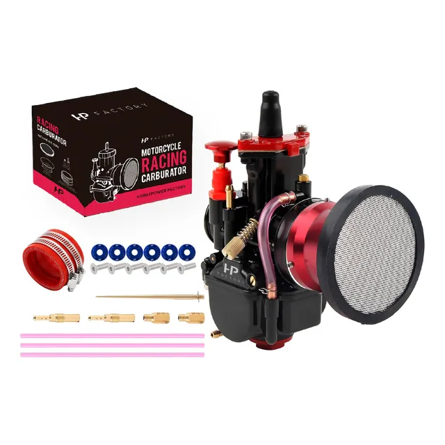 Carburador Cortina Plana Pwk 28mm A 34mm Hp Factory Racing