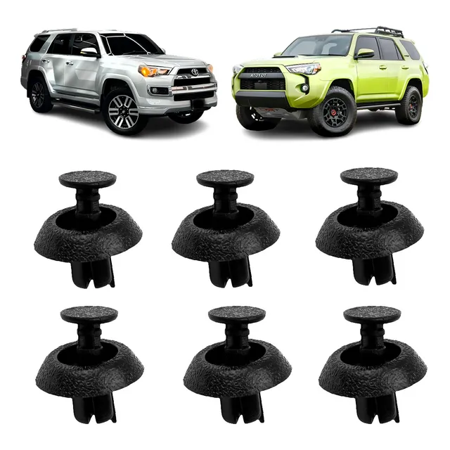Clips Gancho Plástico Marco Radiador 4runner 2010-2024 Kit