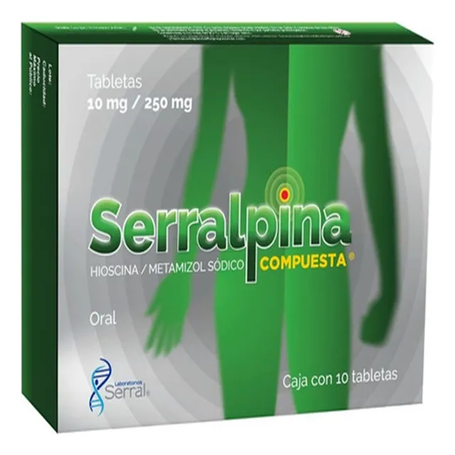 Serralpina Tableta 10 Mg, 10 Tabletas
