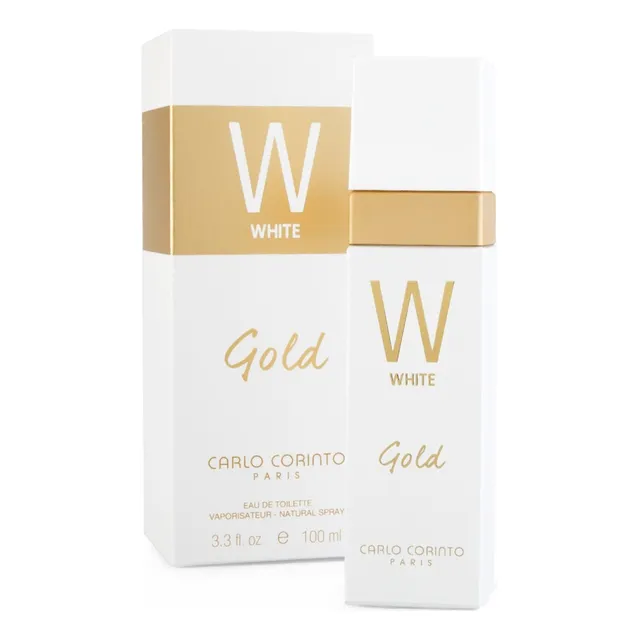 Perfume Para Mujer Carlo Corinto White Gold Edt 100ml