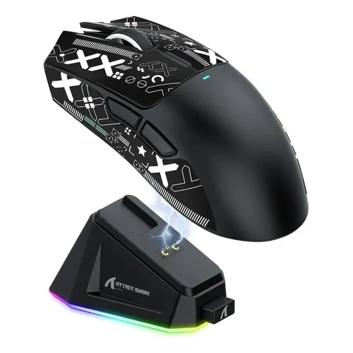 Attack Shark R11 Ultra Rouse 8k 42k Dpi 49g Carbon Fiber Phantom
