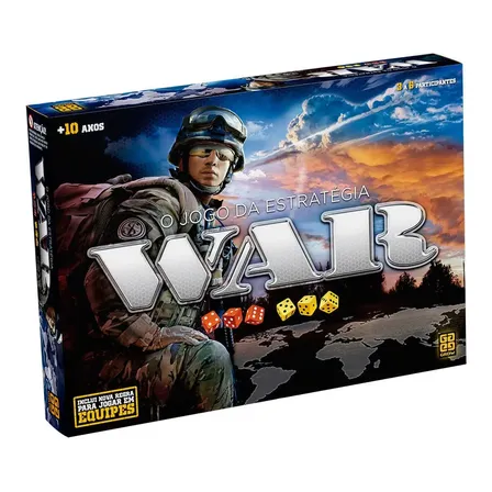 Jogo De Tabuleiro War Grow