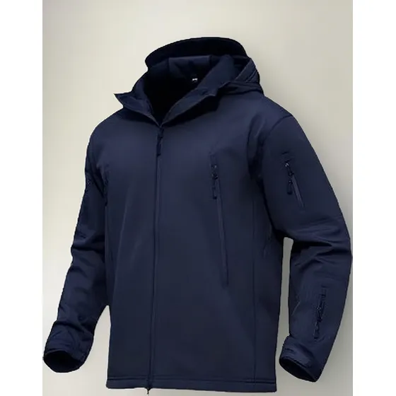 Campera Softshell Con Capucha
