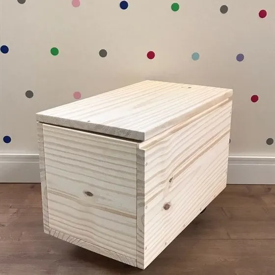 Cajas De Madera Para Guardar Juguetes