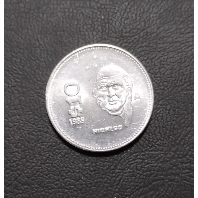 Mon. De Colección 10 Centavos Miguel Hidalgo Y Costilla 1989