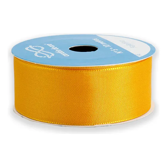 Cinta Falletina N5 25mm X 10mts Cordón De Oro Varios Colores