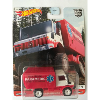 Hot Wheels Premium 88 Mercedes Unimog U1300 Rescue 1/5 Cs7 Hot Wheels Premium 88 Mercedes Unimog U1300 Rescue 1/5 Cs7
