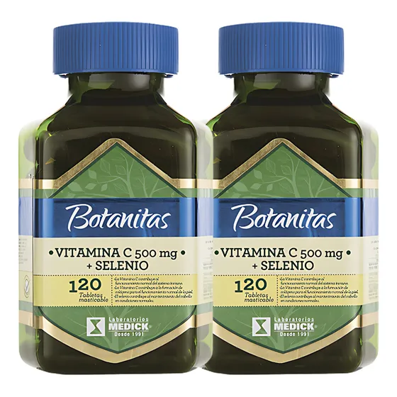 Vitamina C 500mg + Selenio X2