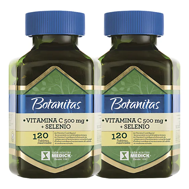 Vitamina C 500mg + Selenio X2