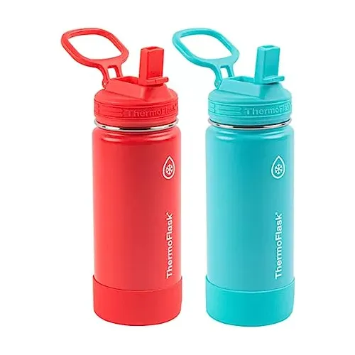 Botella De Agua De Acero Inoxidable Termoflask 16oz, Hgp2l