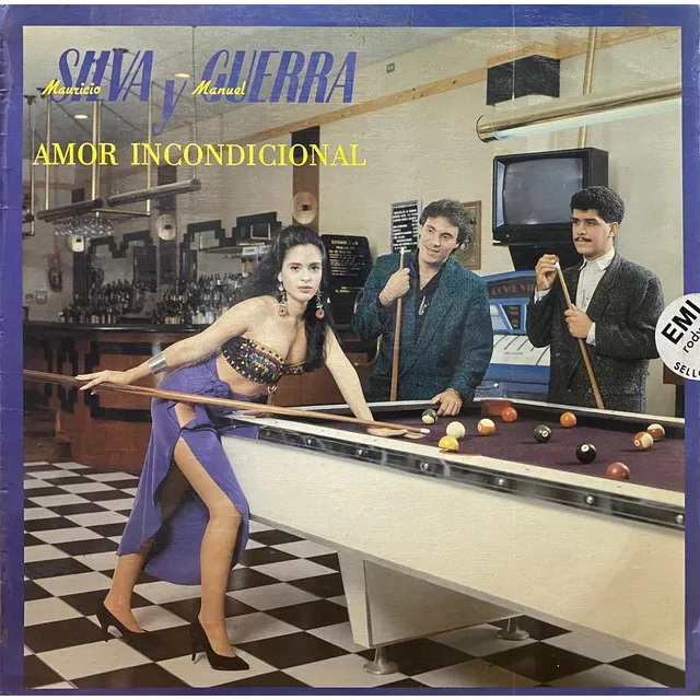 Disco Lp - Silva Y Guerra / Amor Incondicional