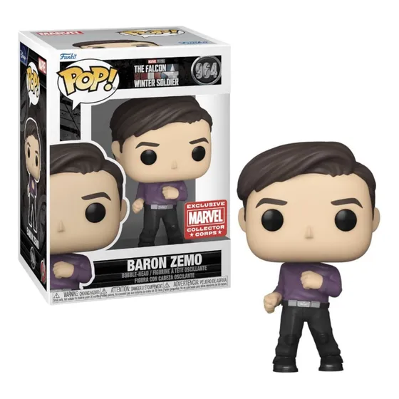 Baron Zemo Funko Pop 964 The Falcon And The Winter Soldier