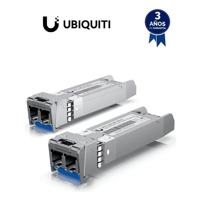 Paquete De 2 Transceptores Sfp+ Monomodo De 10 Gbps Con