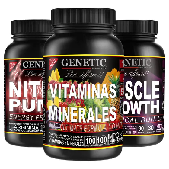 Anabol 3 Mejora Libido Sex Aminoácidos Arginina Bcaa Genetic