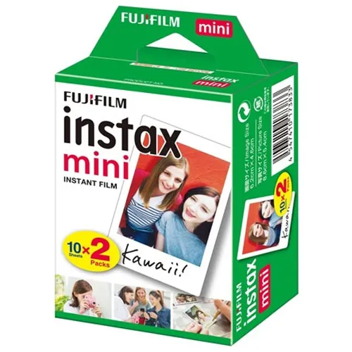Pack De 20 Películas Fujifilm Para Cámaras Instax Mini