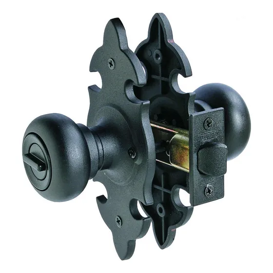 Cerradura Scanavini 6040-zk Dormitorio Con Llave Color Negro