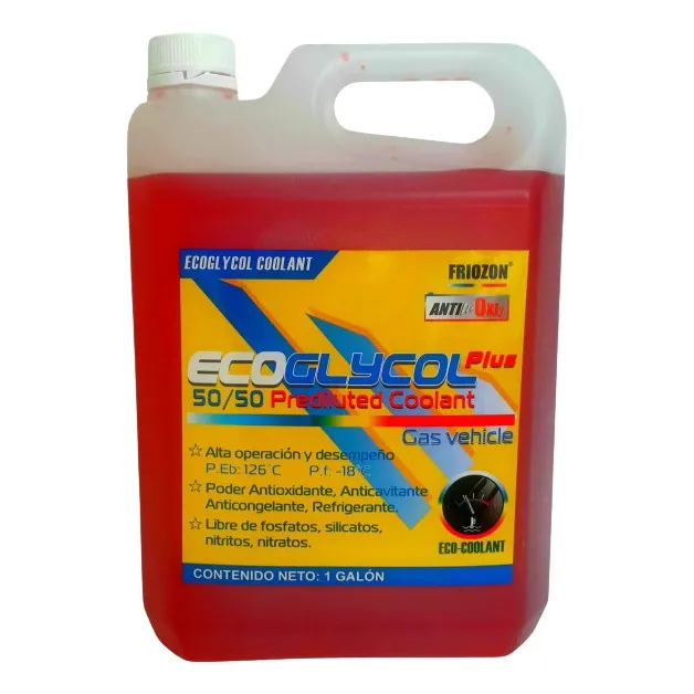 Refrigerante Radiador Sistema A Gas Ecoglycol Alta Operación