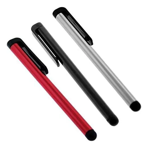 25 Lapiz Optico Alta Calidad Para Motorola Moto G9 Play Rojo