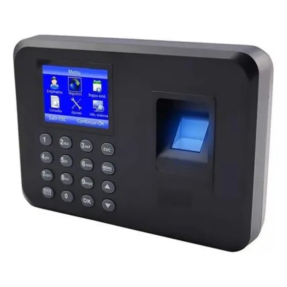 Control De  Asistencia De Acceso Biometrico 1000 Huellas