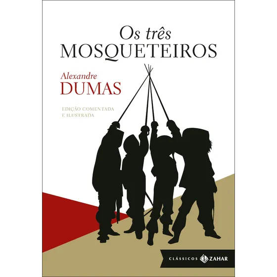 Os três mosqueteiros: edição comentada e ilustrada, de Dumas, Alexandre. Editorial Editora Schwarcz SA, capa dura em português, 2010
