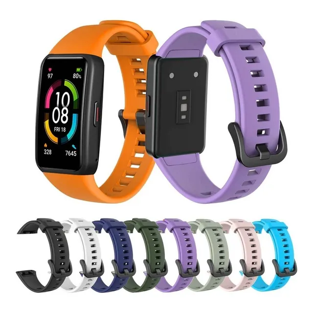 Correa De Silicona Deportiva Compatible Con Huawei Band 6