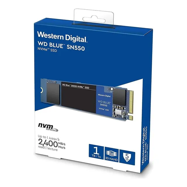 Disco Sólido Ssd M.2 Western Digital Sn550 Wds100t2b0c 1tb