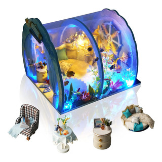 Casita Castillo Casa De Muñecas De Princesa Con Muebles Diy Casita Castillo Casa De Muñecas De Princesa Con Muebles Diy