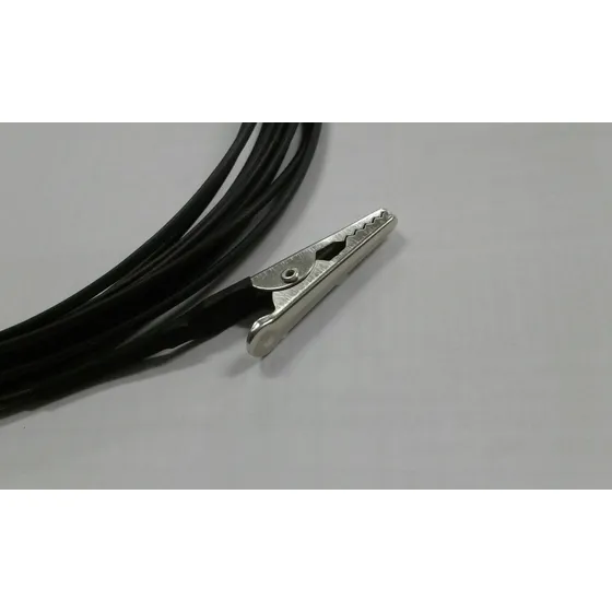 Kit 1 Antena De Fio 7 Mt C/ Garra + 1 Antena 7 Mt C/ Plug P2