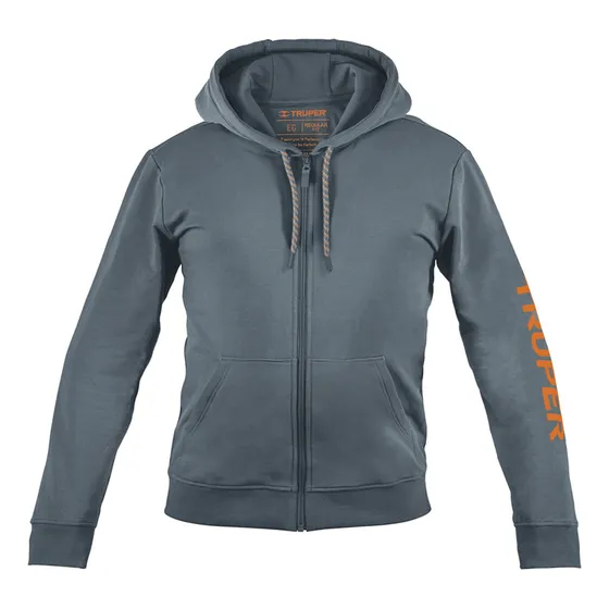 Sudadera Gris Para Caballero, Talla Extra Grande 65034