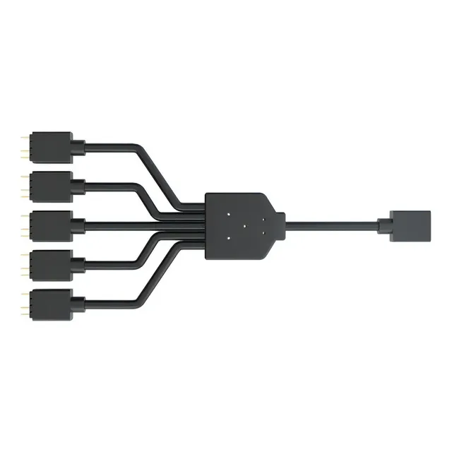 Cable Conector Splitter Argb 1 A 5 Cooler Master 3 Pines 5v